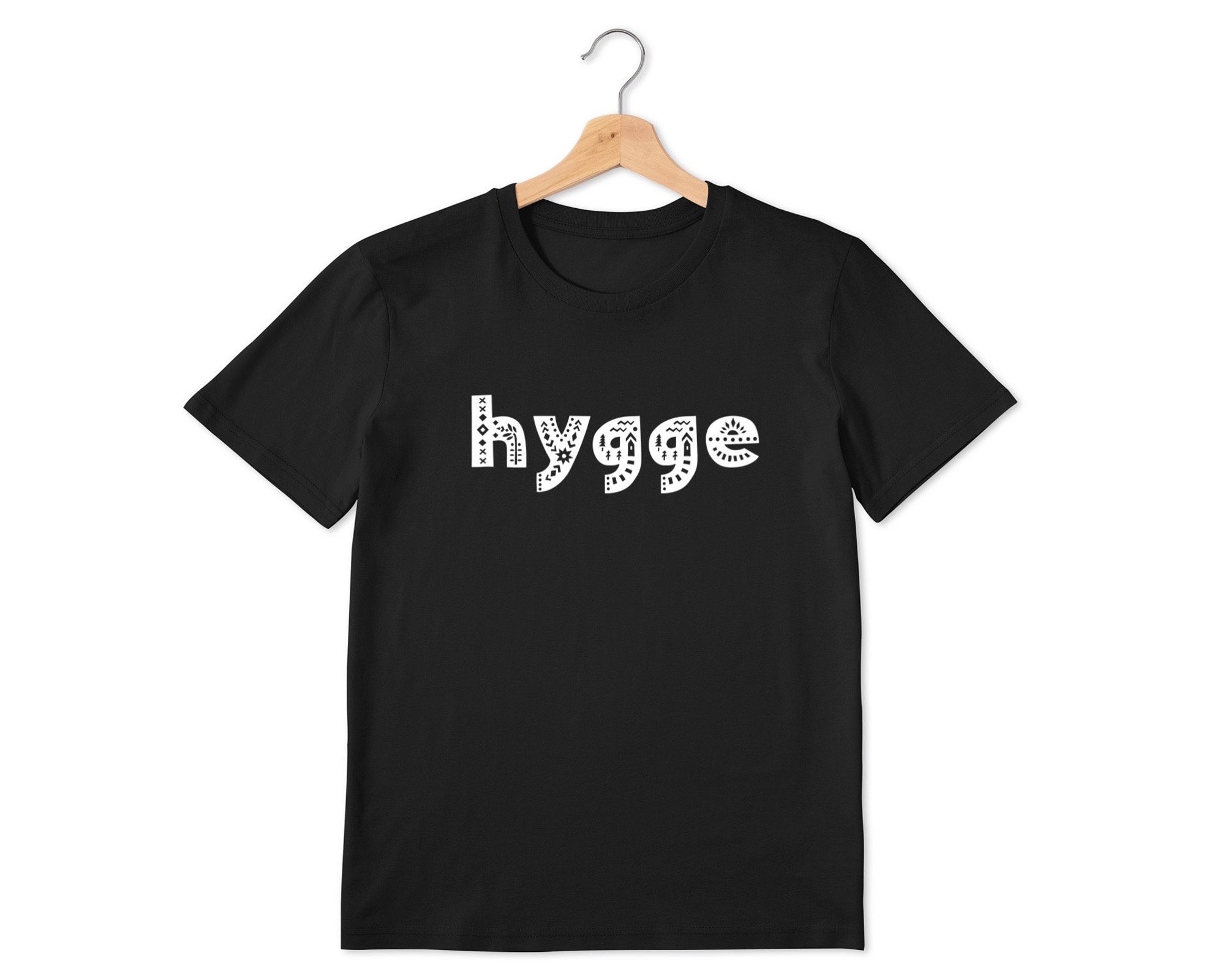 Discover Hygge Dänisches Reise - Skandinavisches T-Shirt