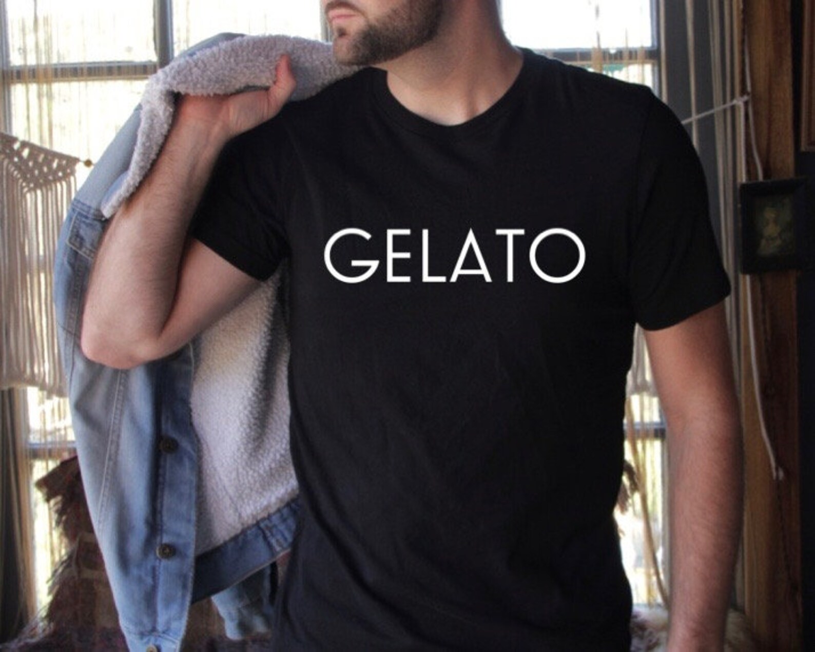 Gelato Men Shirt Ice Cream Shirt Gelato Shirt Men Etsy Norway