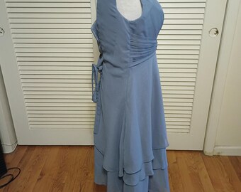 wear your love bridesmaid dresses Blue Dress Mid Length Size M Order now. icon:dpyp-pocket Linear Pointelle Tonal Knit Size:S - 15.5