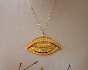 Joan Rivers Vintage Goldtone Statement Necklace 17 inches
