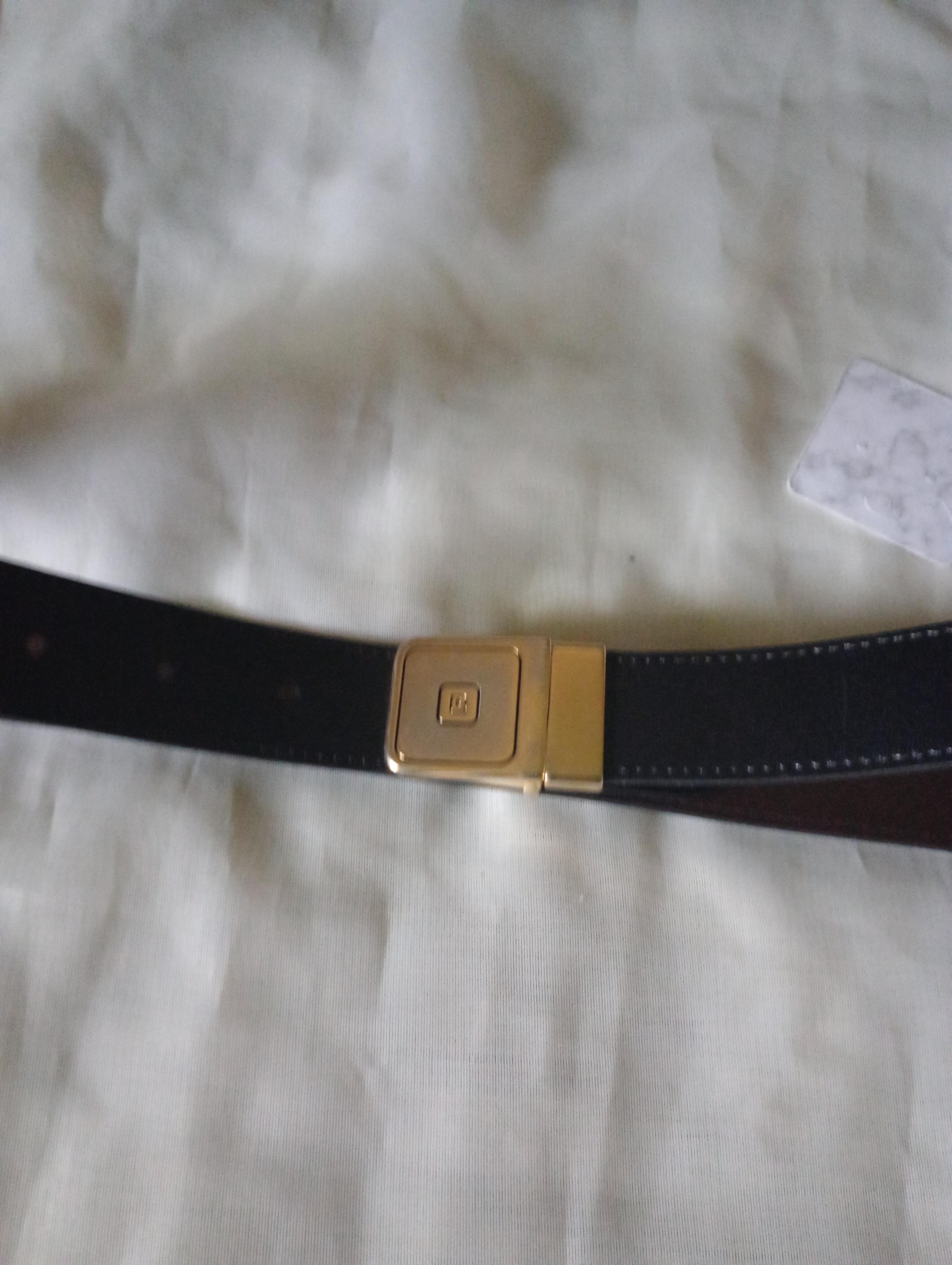 Pierre Cardin Black/Brown Reversible Leather Belt 34/85 Pierre Cardin with Vintage Belts for Men for sale | eBay main image 2