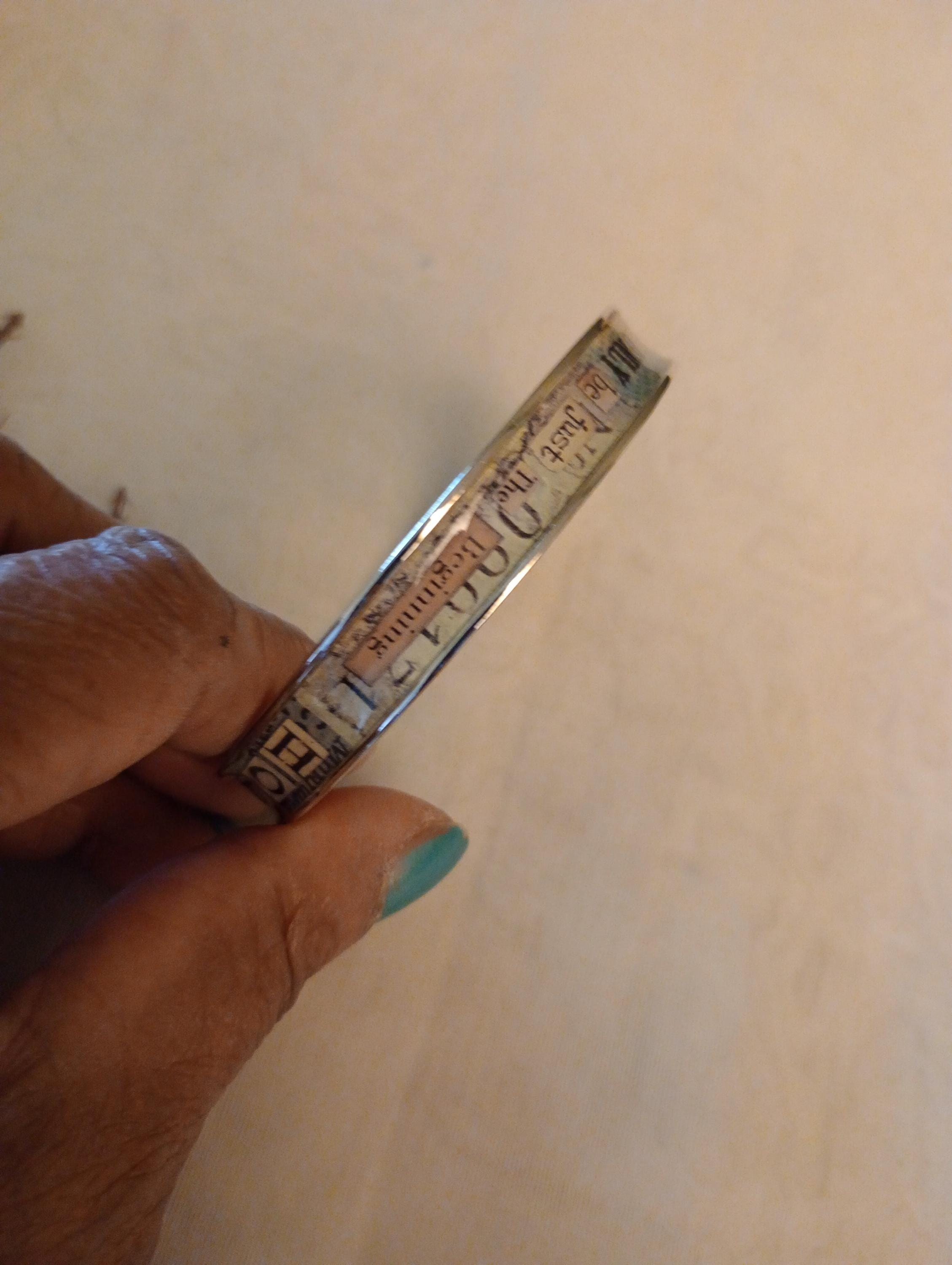 サリージーン ヴィンテージ バングル ブレスレット サイズ 7.5 サイン