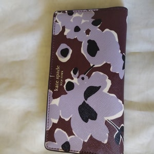 Kate Spade New York FlowerPrint Leather Wallet