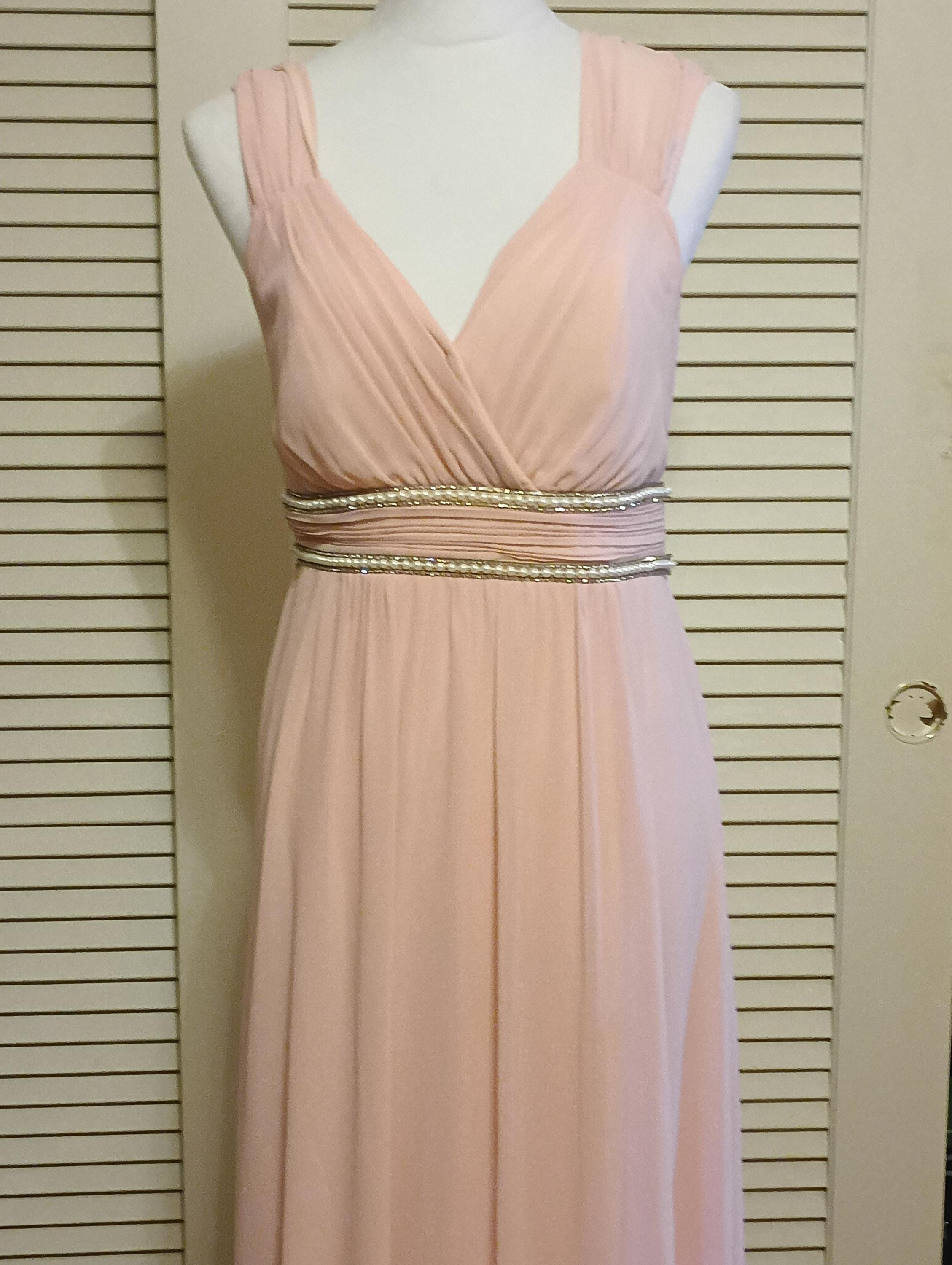ever pretty pink bridesmaid dresses Sweet Pleated One Shoulder Chiffon Bridesmaid Dress