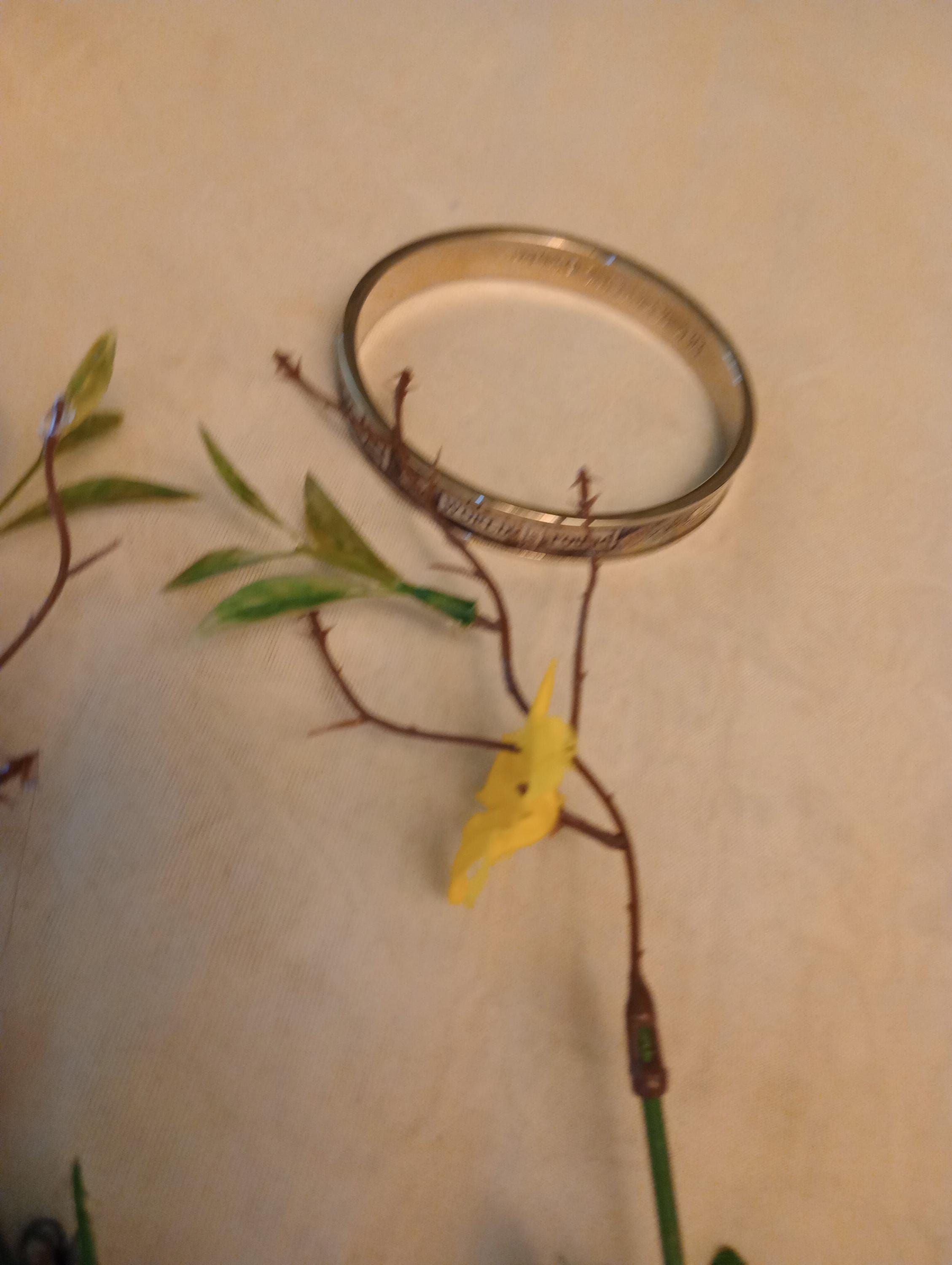 サリージーン ヴィンテージ バングル ブレスレット サイズ 7.5 サイン