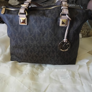 Michael Kors Grayson Große Leder Satchel Handtasche