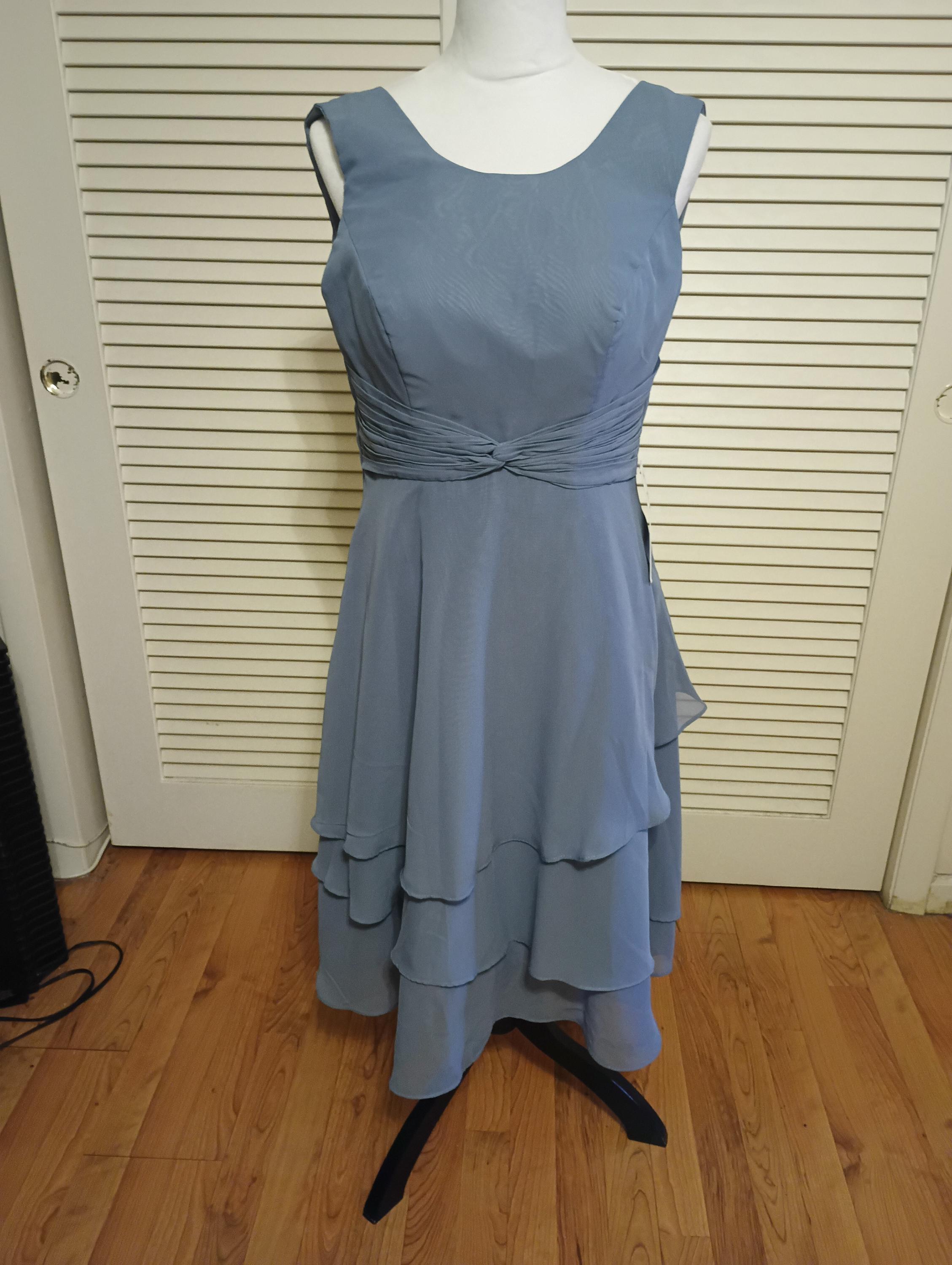 wear your love bridesmaid dresses Wear Your Love Blue Bridesmaid Dress Mid Length Size M