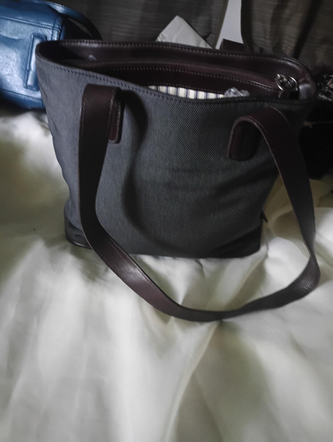 Coach Vintage Greenwich Twill 6134 Rare Shoulder Handbag - Etsy