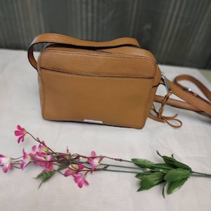 Rebecca Minkoff Brown Pebble Leather Crossbody