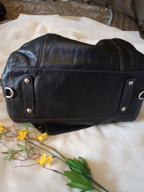 Coach Madison Audrey Black Leather Handbag - image 6