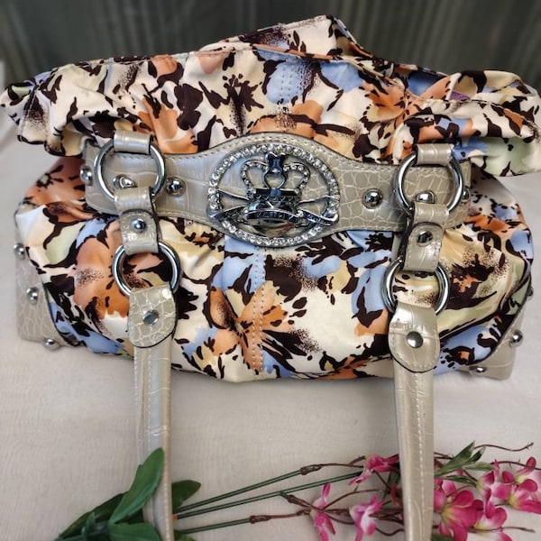 Kathy Van Zeeland Vintage Corset Shoulder Handbag