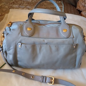 Marc y Marc Jacobs Nylon Taryn Satchel Handbag