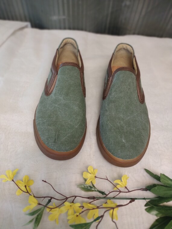 Ugg canvas slip on outlet