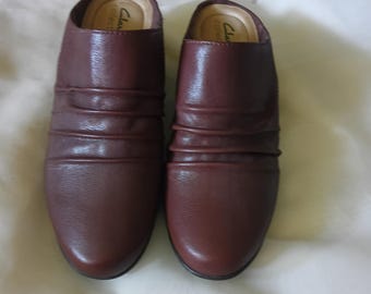 Clarks Emily Cave braune Lederschuhe Gr. 38