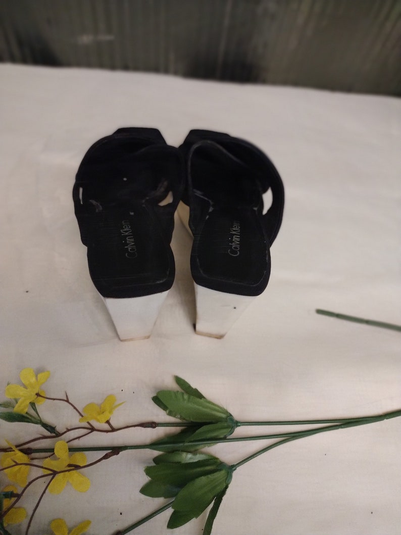 Calvin Klein Shayna Wedge Platform Sandals Size 8 - Etsy