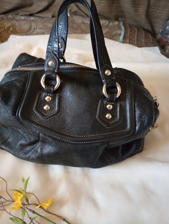 Coach Madison Audrey Black Leather Handbag - image 3