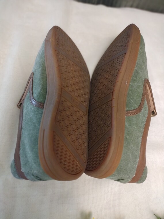UGG Men Mateo Canvas Green Casual Slip on Size 8 - Etsy display picture 3