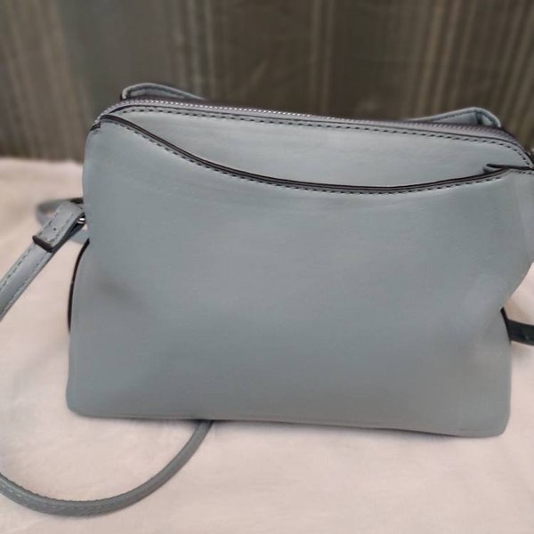 Nine West Calandra Mini Dome Vintage Leather Crossbody Handbag