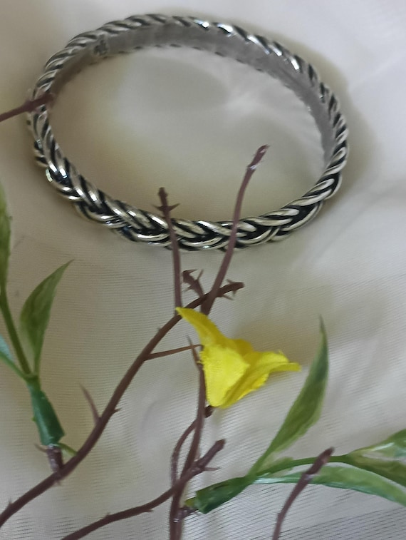 Ralph Lauren Vintage Braided Bangle Bracelet Size 7.5 - Etsy