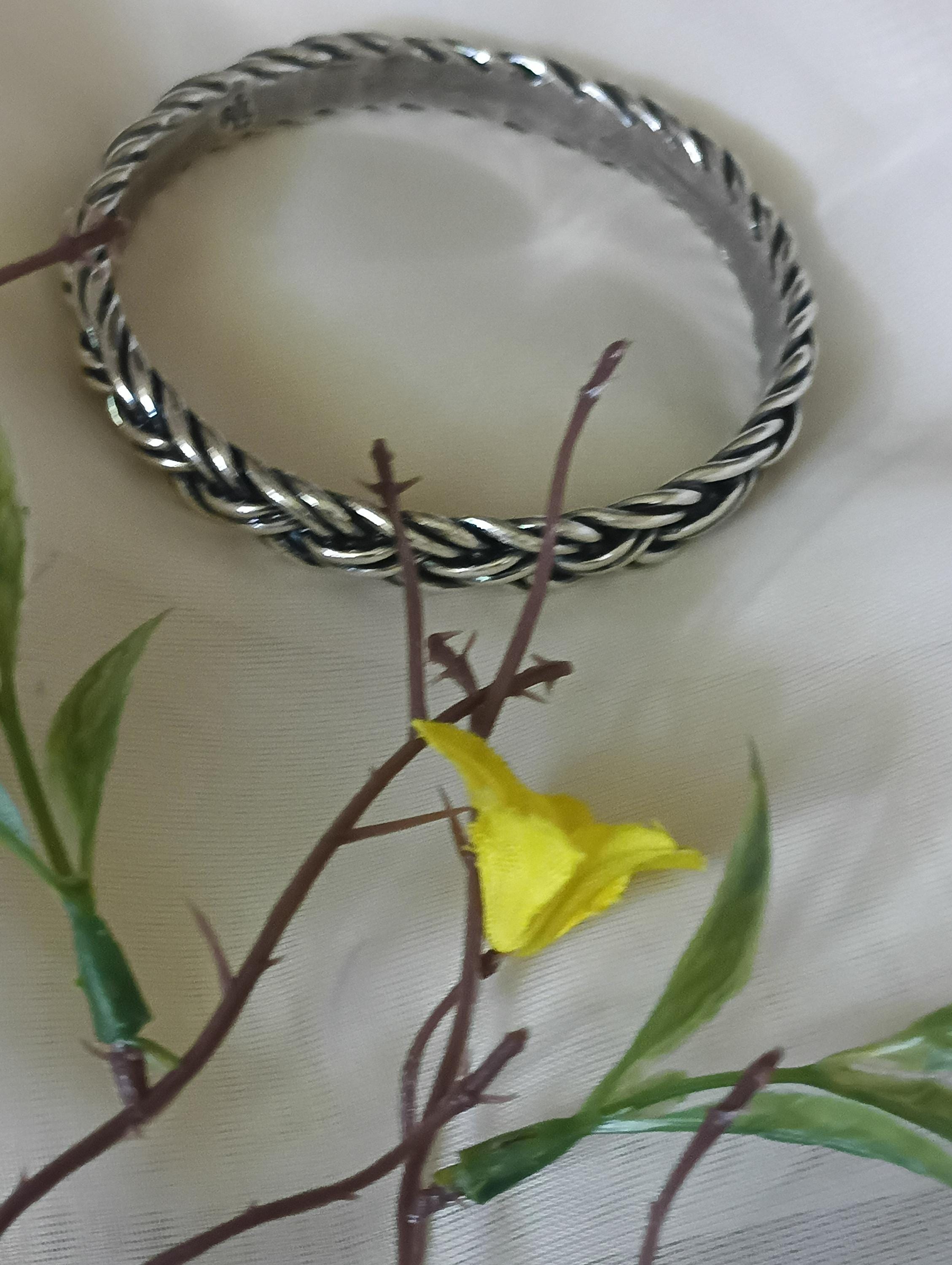 Ralph Lauren Vintage Braided Bangle Bracelet Size 7.5 - Etsy