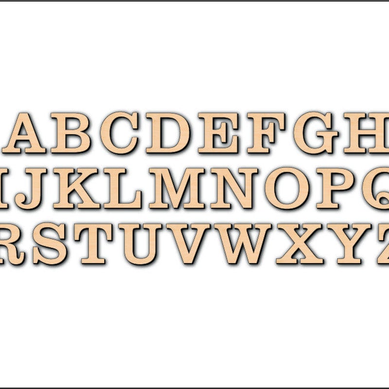 1 1/2 Letters for Jewelry - Etsy