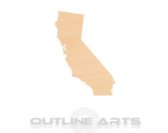 Forme artisanale californienne en bois non finie