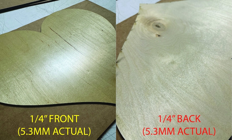 Cardinal Wooden Cutout - Laser Cut Birch, Unfinished Shape image 2