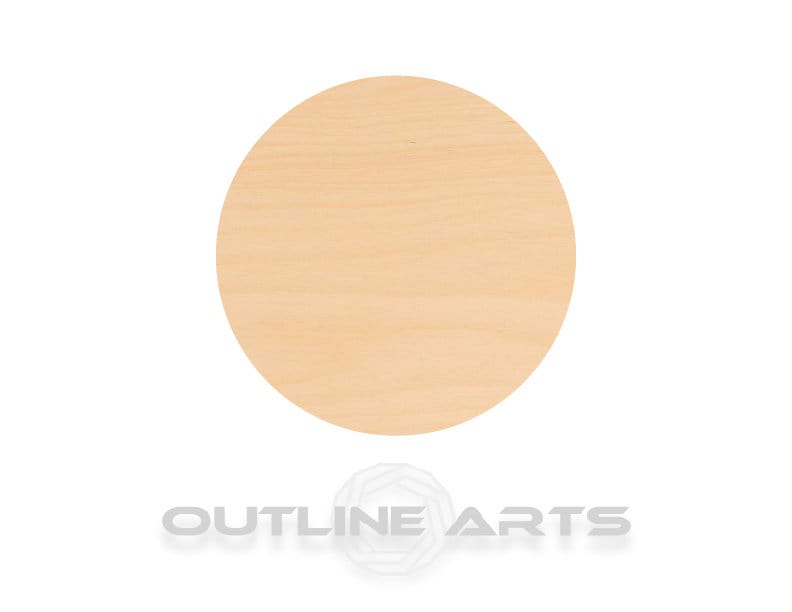Unfinished Wooden Circle Shape | Craft Supply **Bulk Pricing Availabl…