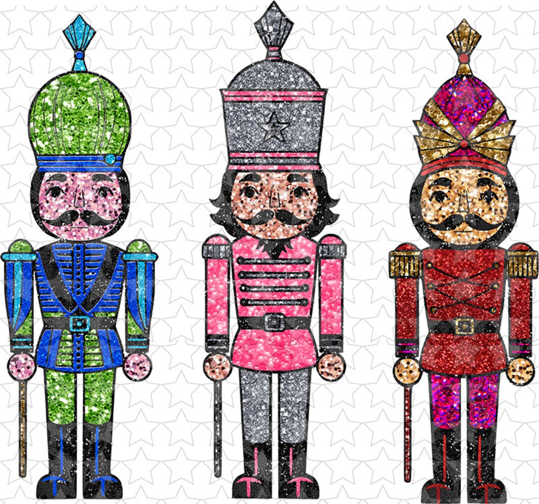 1134898 Sparkly Nutcrackers Etsy