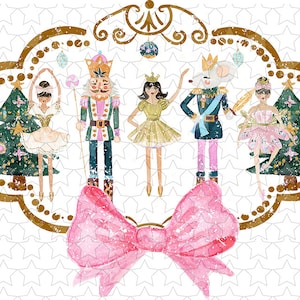 DTF TRANSFER 1129906  Christmas Nutcrackers