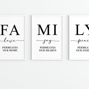 Family Love, Joy, Peace