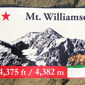 Mount Williamson - Peak Flag