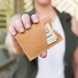 The Essentials Wallet: billetera delgada, tarjetero, billetera de papel lavable