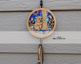 Bever zonnevanger | Dvd's een nieuwe bestemming geven | Lasergesneden bestand | SVG, pdf, eps | Digitaal bestand