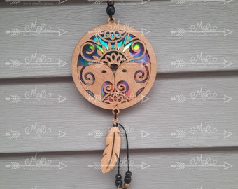 Elephant Suncatcher Laser Cut File | DVD Repurpose (svg, pdf, eps) (Digital File)