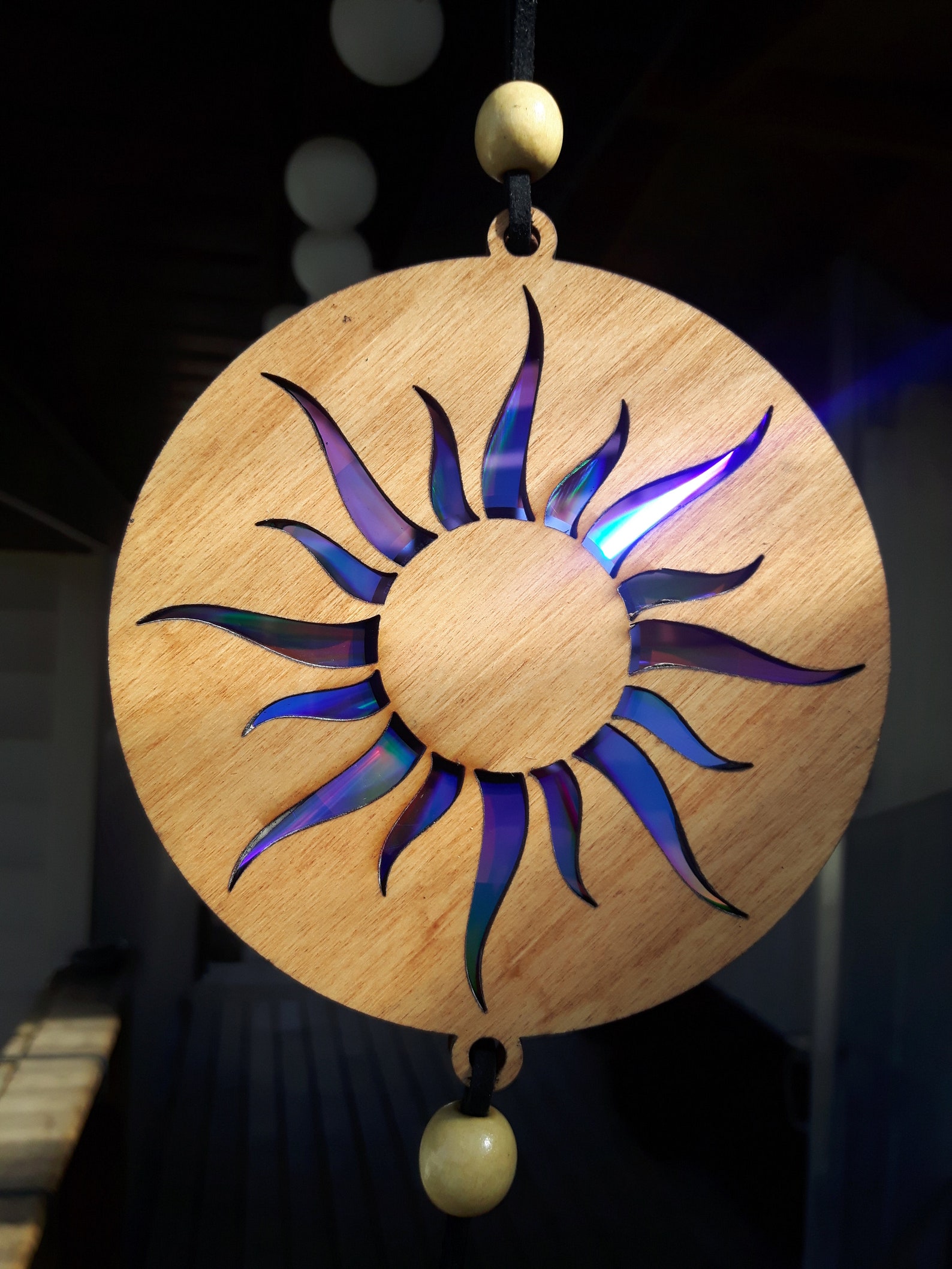 Sun Catcher Sun Laser Cut Wood Etsy