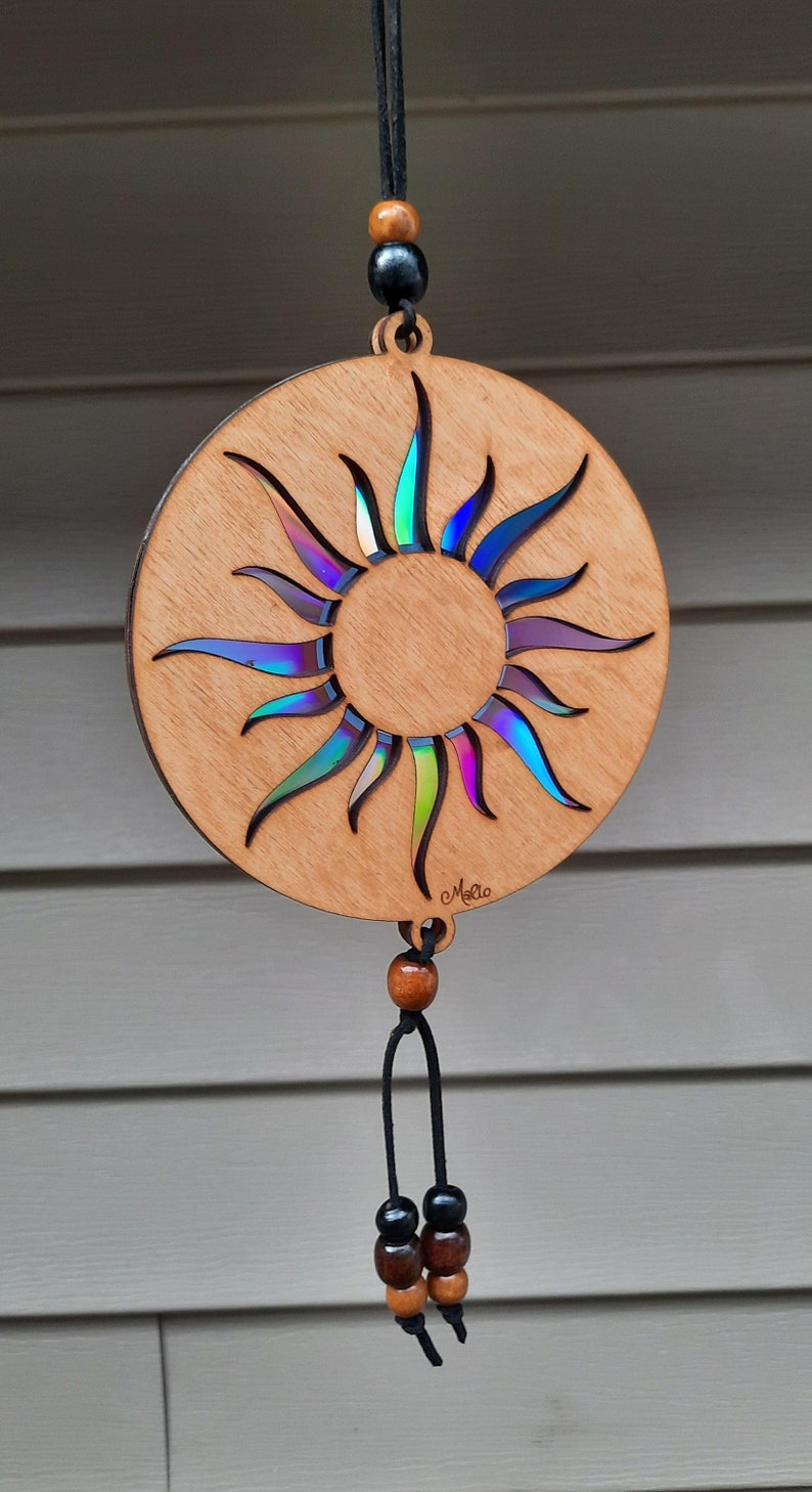 Suncatcher Laser Cut Wood Etsy Canada
