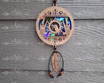 Crocodile Suncatcher with Repurposing DVDs | Laser Cut File | SVG, PDF, EPS | Digital File