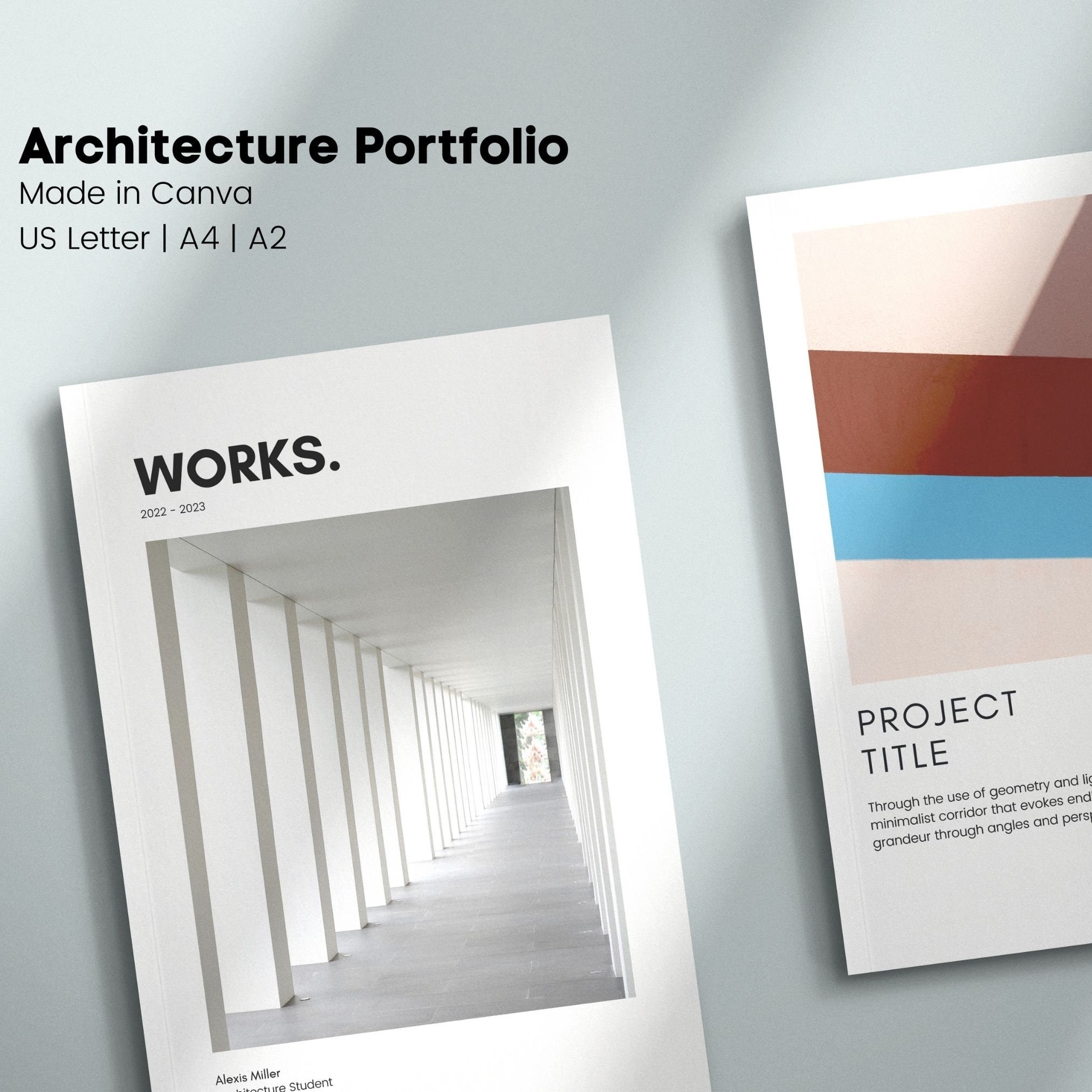 Architecture Design Portfolio Cover Decorating Image To U