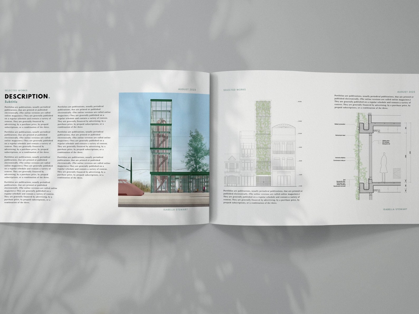 Architecture Portfolio Graduate School M.arch Application Landscape ...