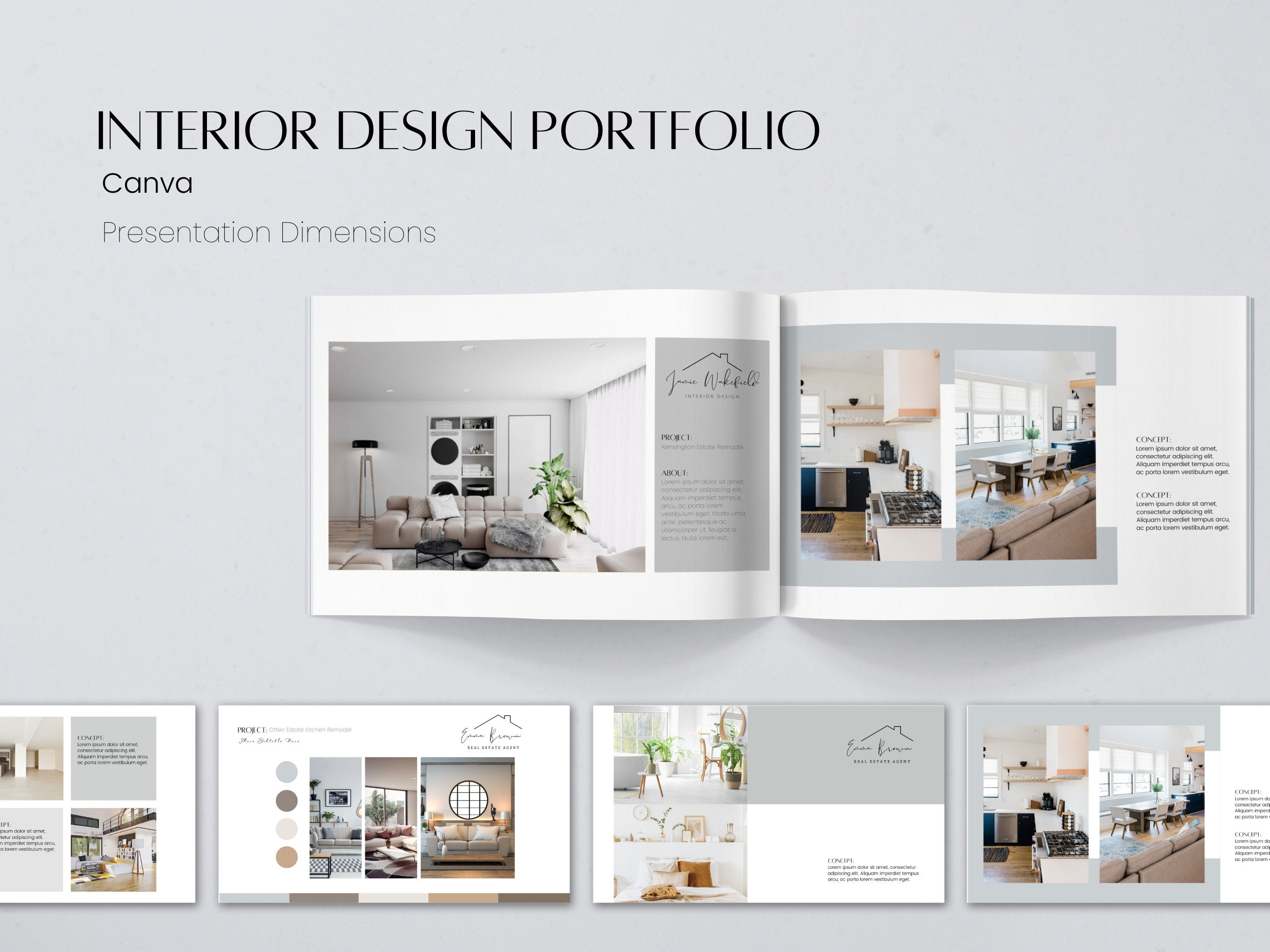 client presentation interior design