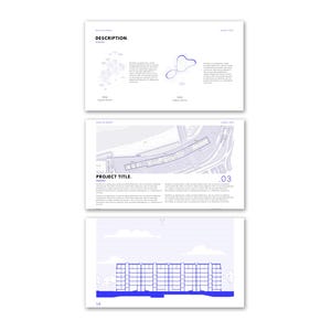 Architecture Portfolio Template | Canva Design, M.Arch Application (Digital Download) image 3