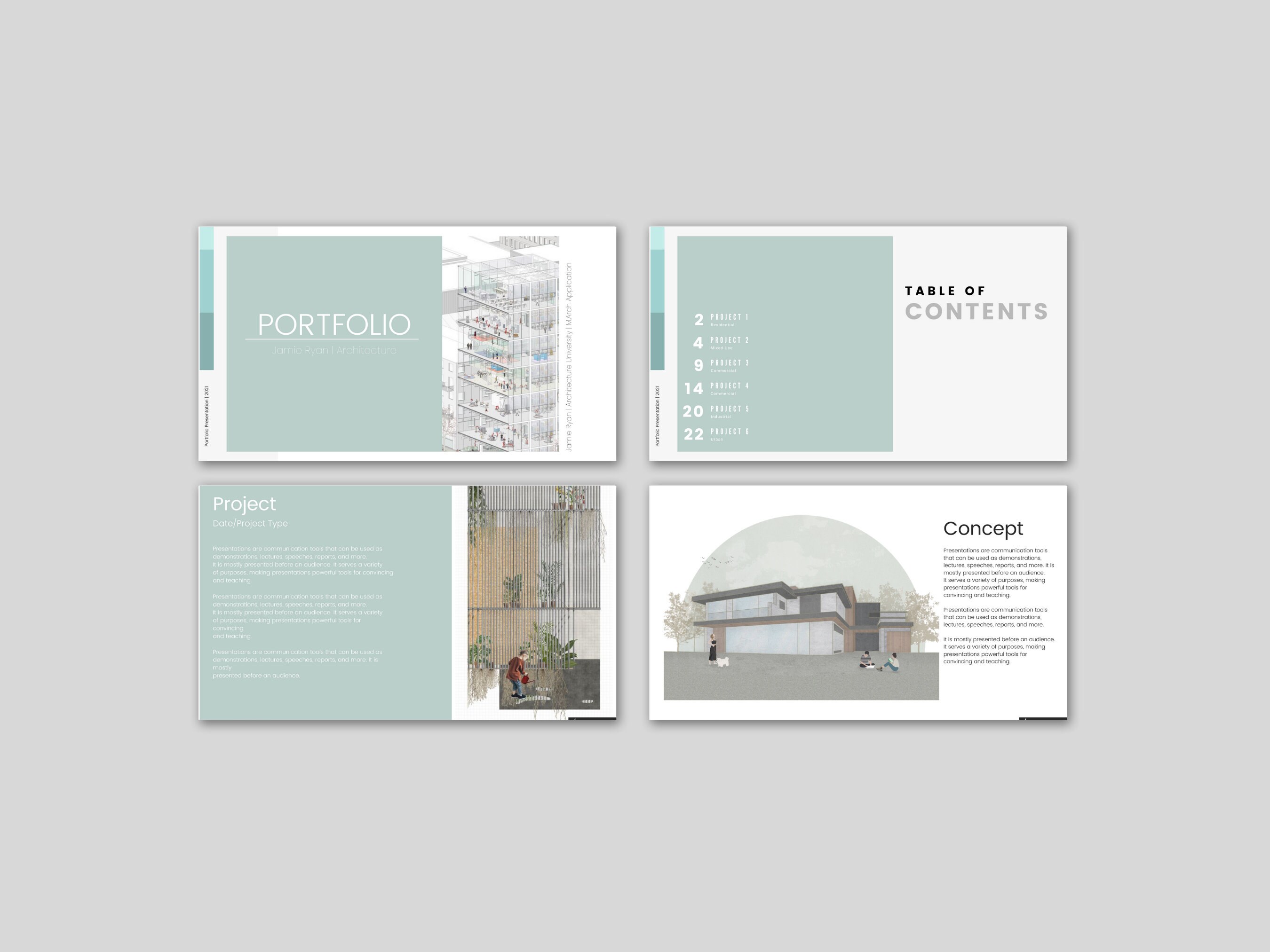 Architecture Portfolio Adobe Indesign & Illustrator - Etsy Canada