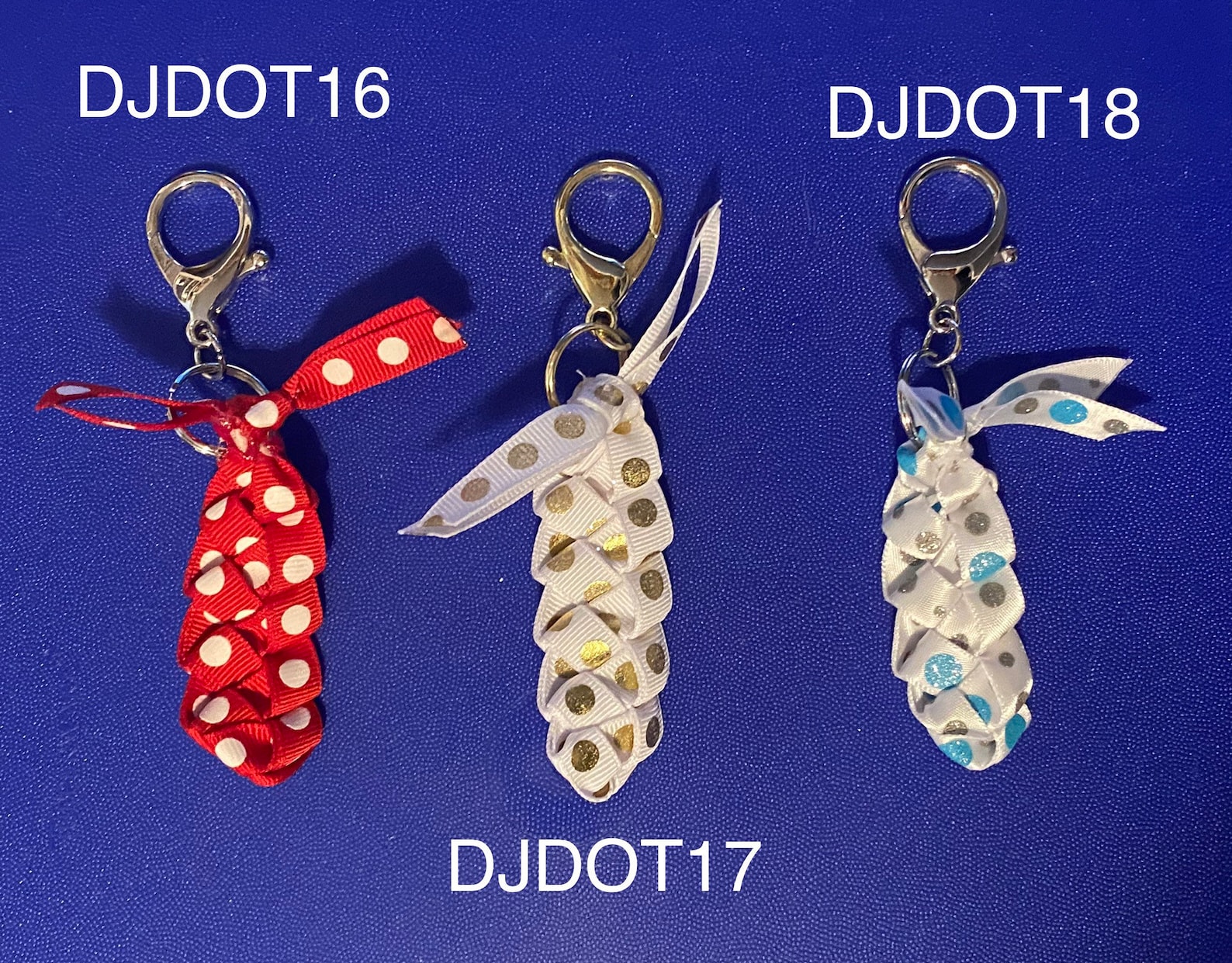 Ribbon Keychains Etsy
