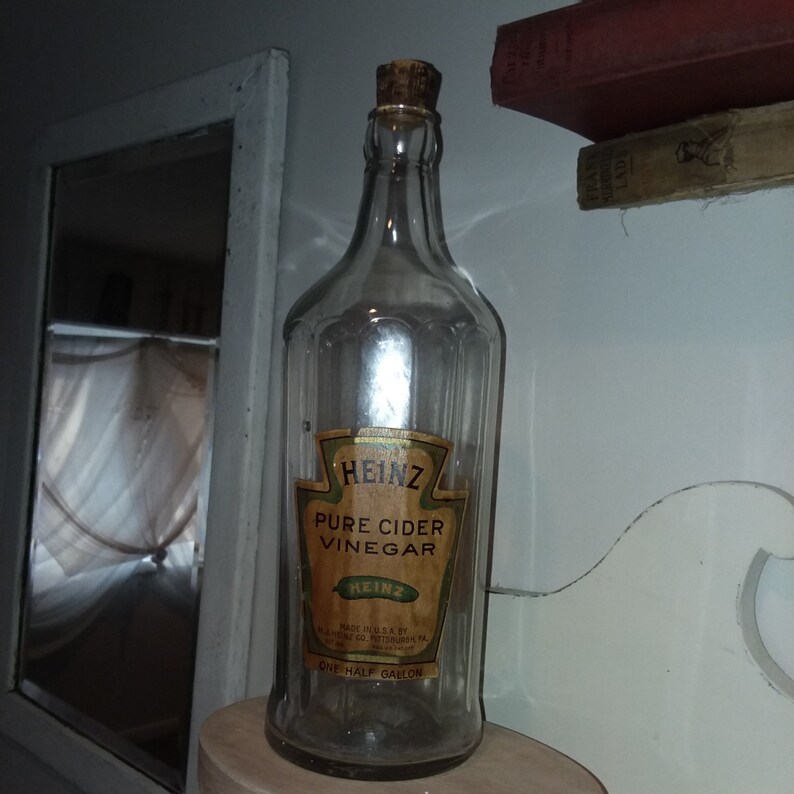 Vintage Heinz vinegar bottle | Etsy