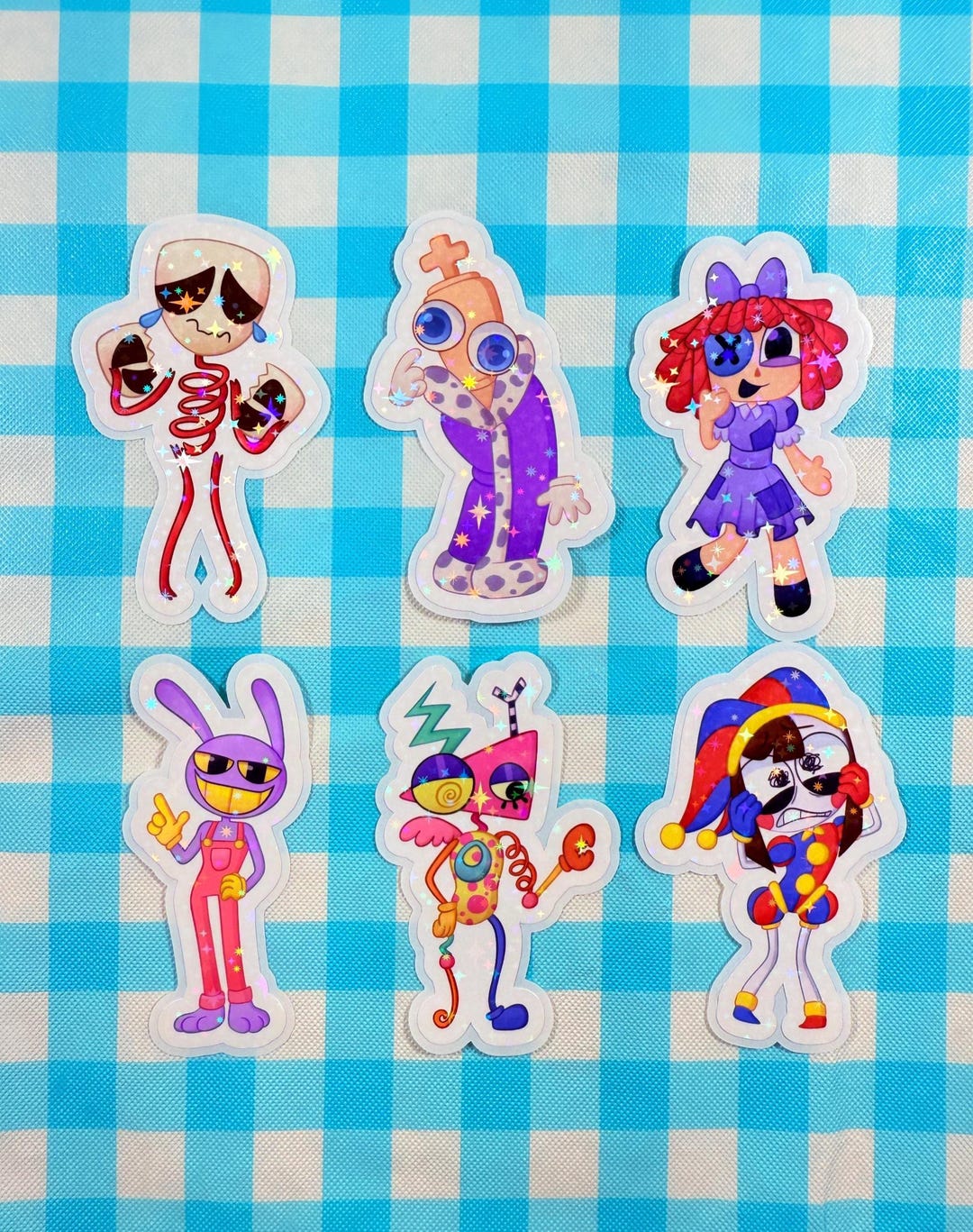 Gangle Notebook The Amazing Digital Circus Individual Stickers 3