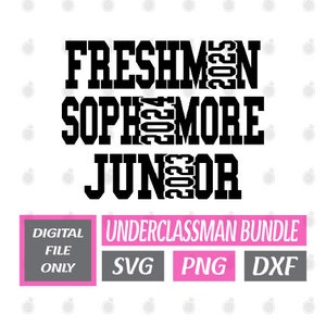 Freshman, Sophomore, Junior Bundle Pack - Rep Your Class - Class of 2023, 2024, 2025
