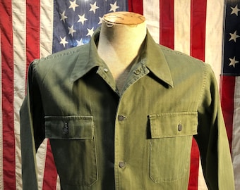 Vintage U S Army Field Shirt circa the 50/'s