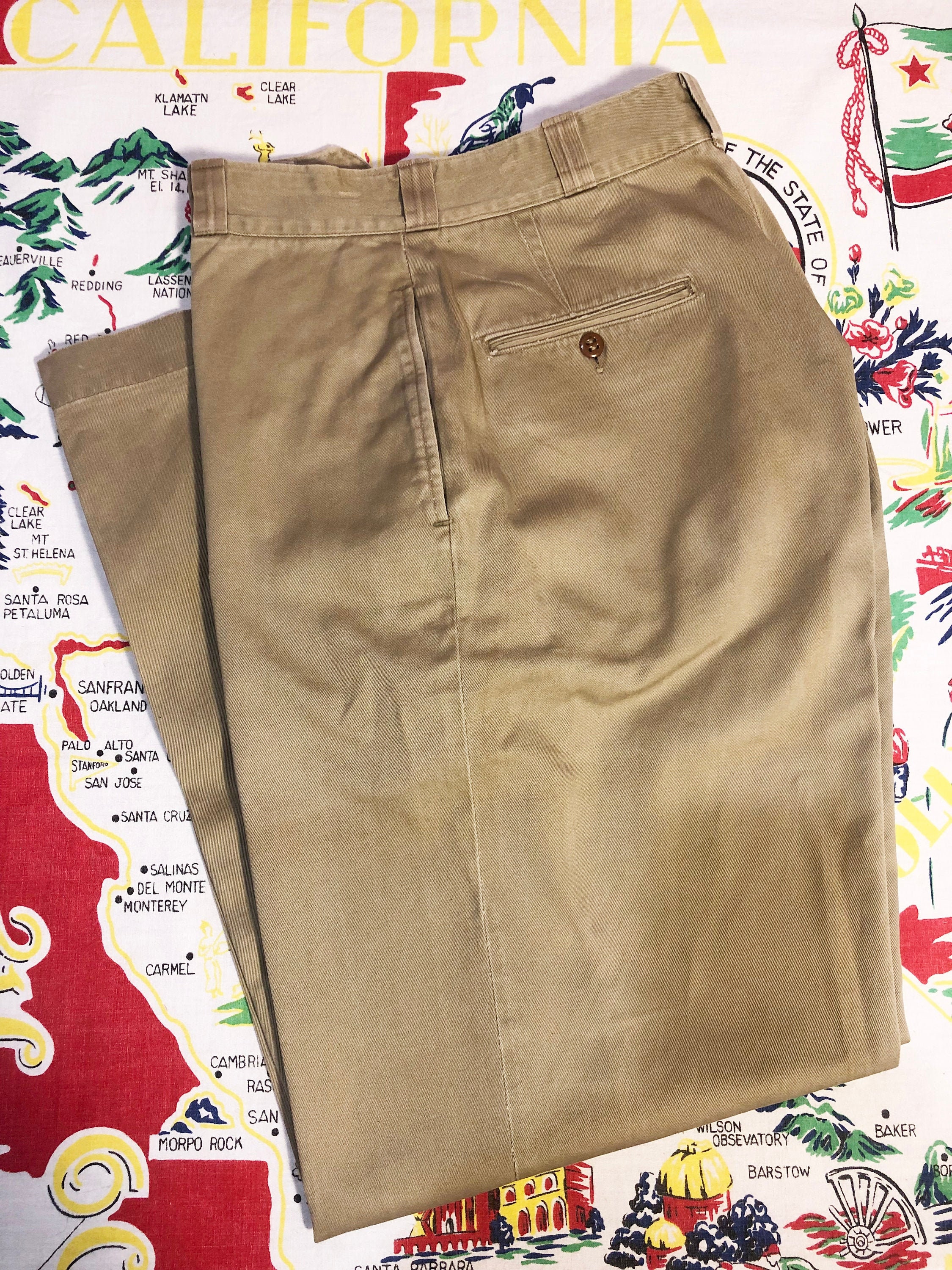50s Us Army Chino - Etsy