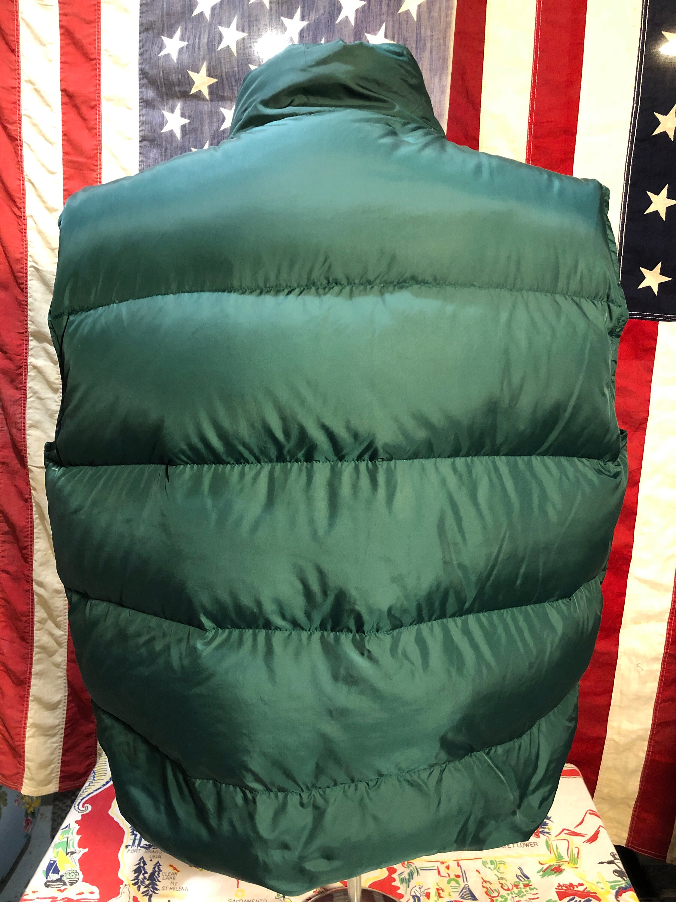 Vintage 1980's LL Bean Down Filled Vest Size Men's Etsy